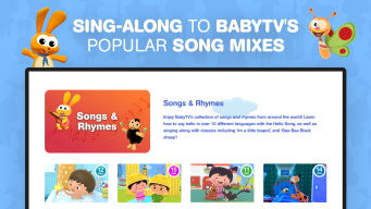 BabyTV - Детские видео и песни APK screenshot