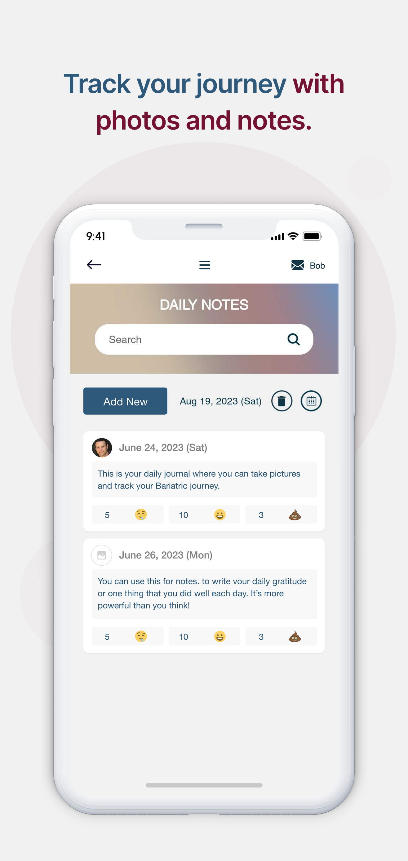Baritastic - Bariatric Tracker APK screenshot