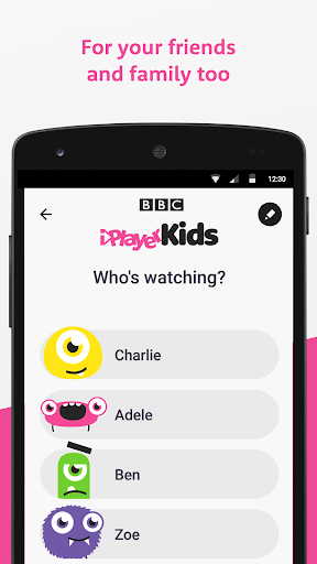 BBC iPlayer Kids APK screenshot