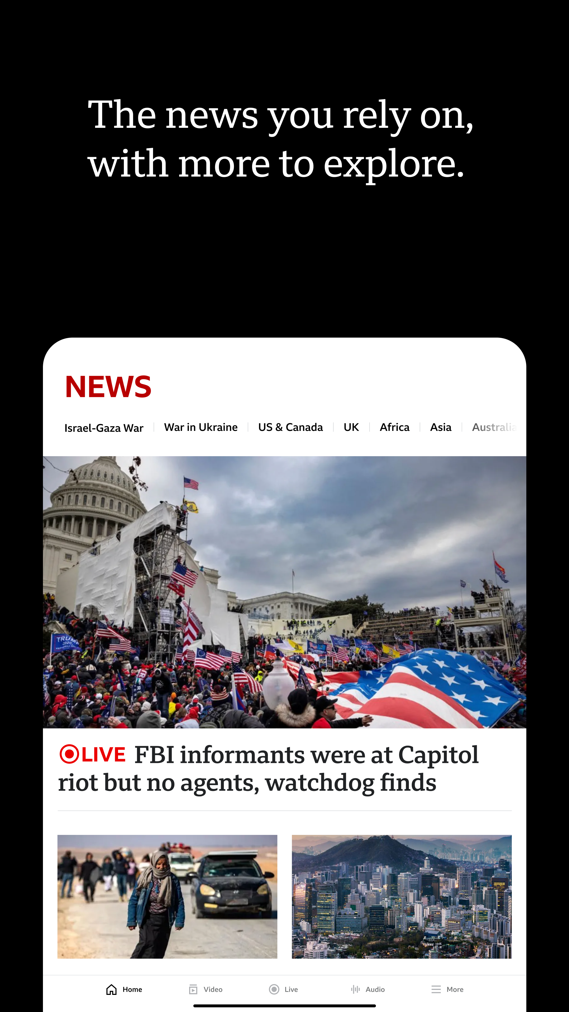 BBC: World News & Stories APK screenshot