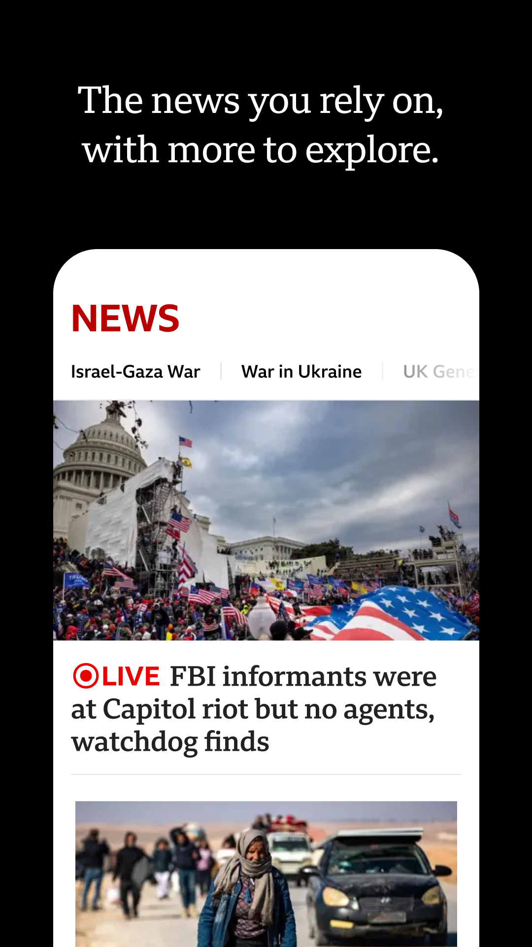 BBC: World News & Stories APK screenshot