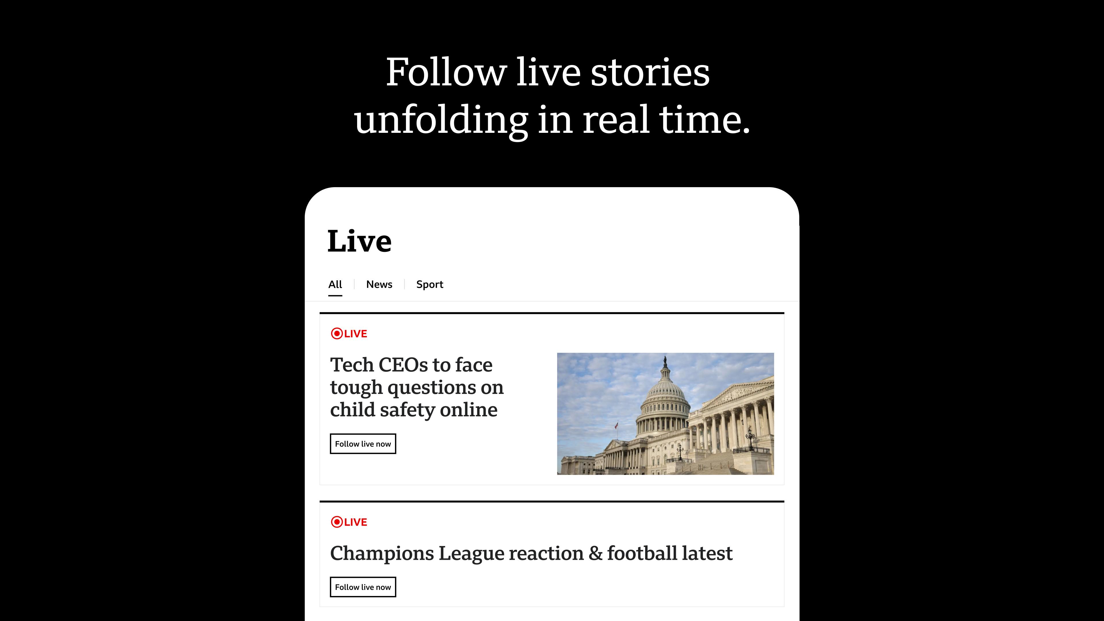 BBC: World News & Stories APK screenshot