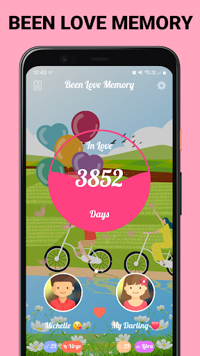 Been Love Memory -Love Counter APK screenshot