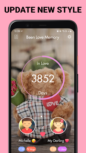 Been Love Memory -Love Counter APK screenshot