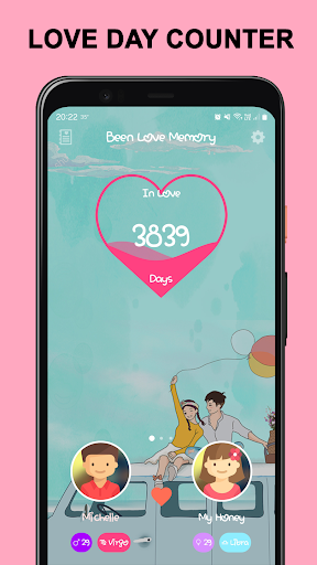 Been Love Memory -Love Counter APK screenshot