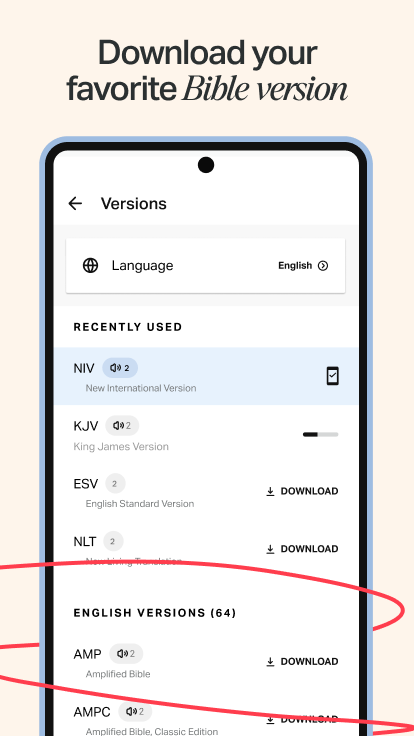 Bible APK screenshot