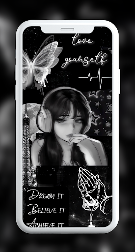 Black Aesthetic Wallpapers APK screenshot