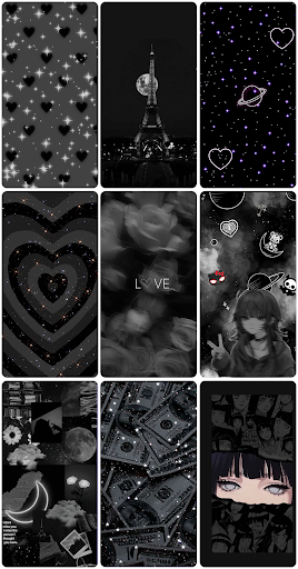 Black Art aesthetic Wallpaper APK screenshot