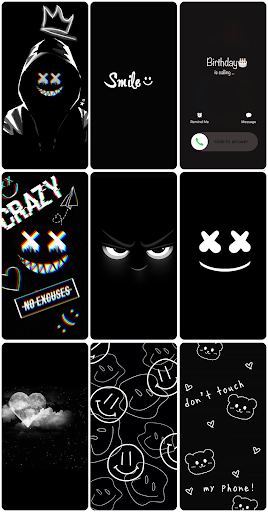 Black Art aesthetic Wallpaper APK screenshot