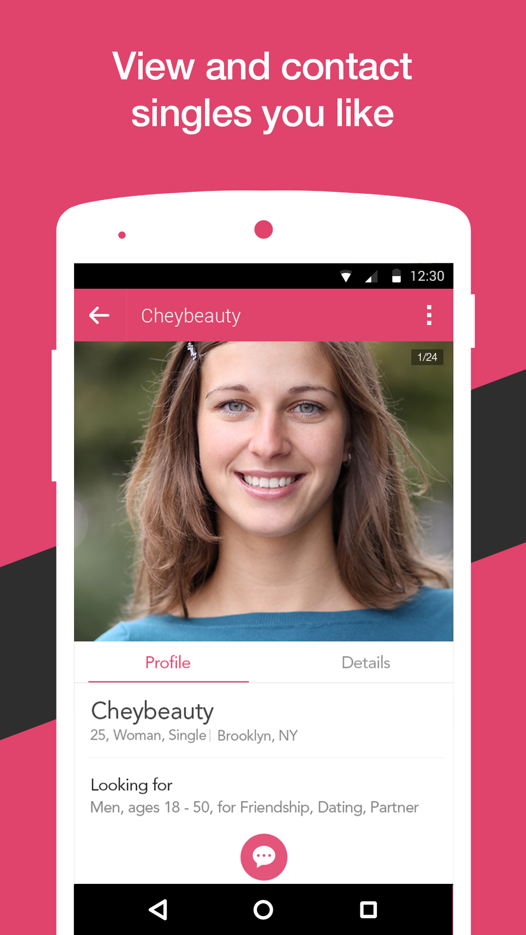 Black White Interracial Dating APK screenshot