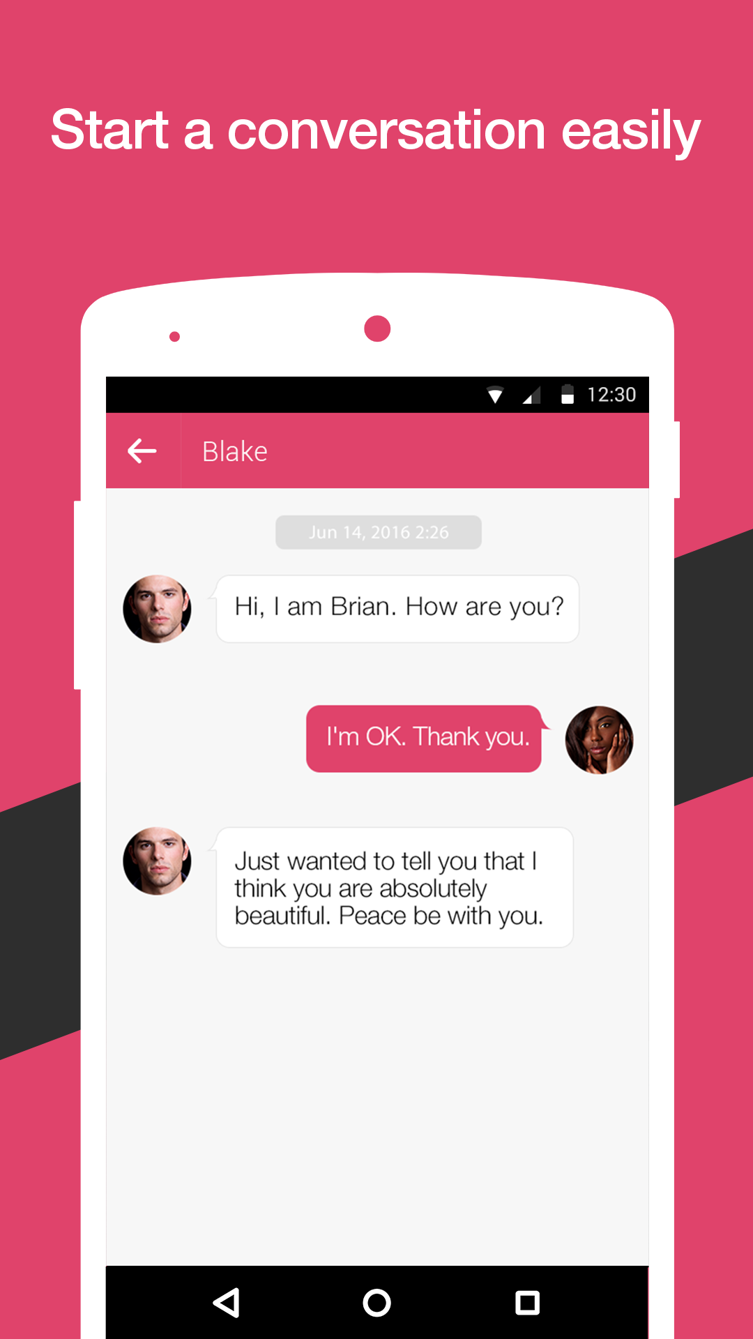 Black White Interracial Dating APK screenshot
