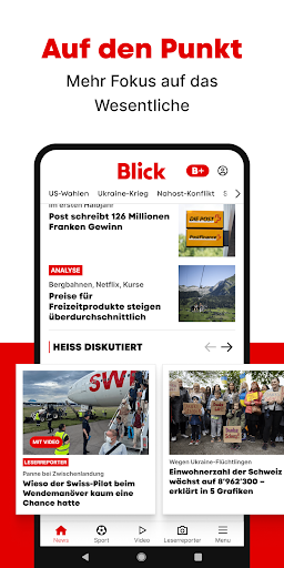 Blick Nachrichten & Sport APK screenshot