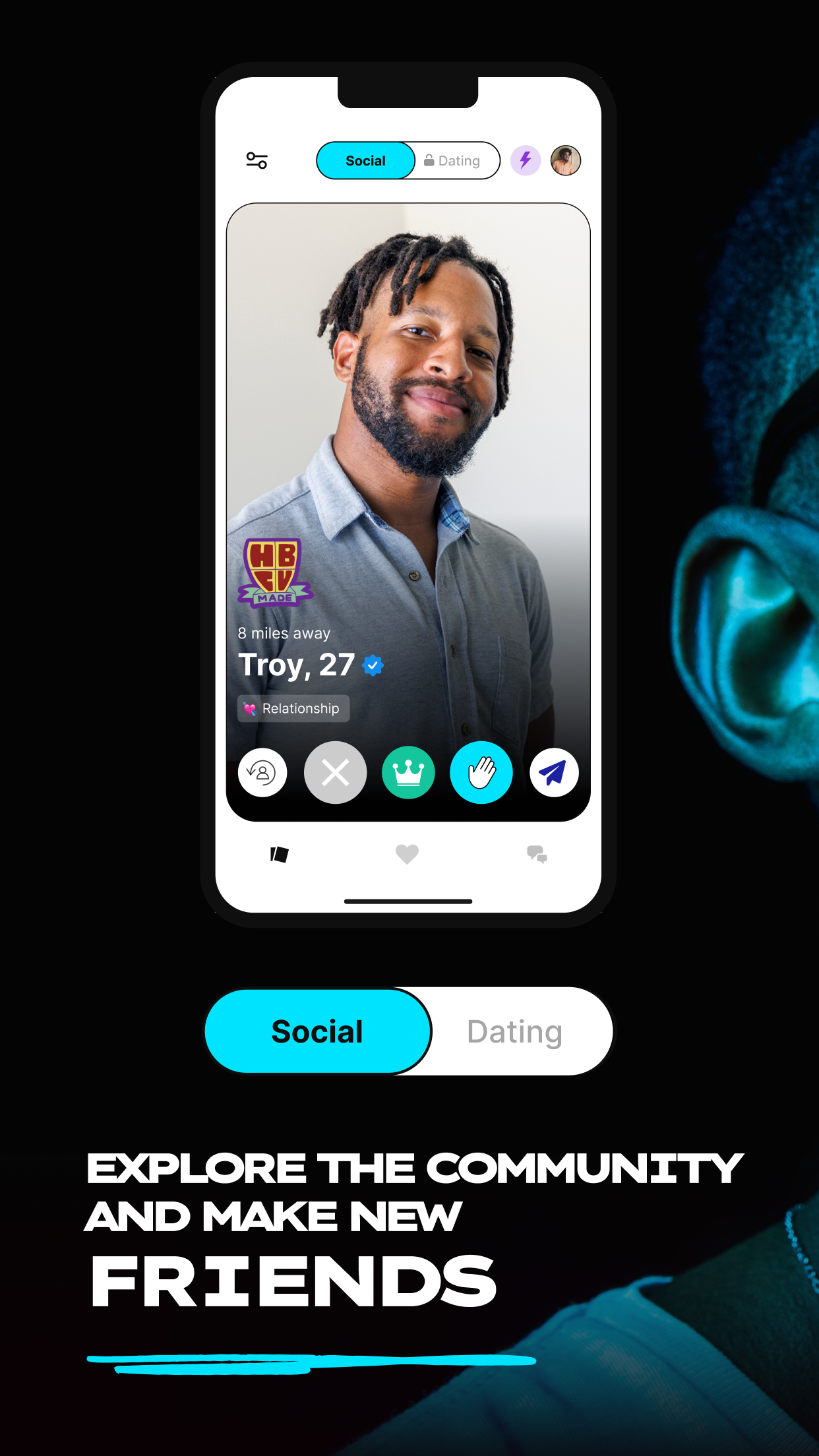 BLK Dating: Meet Black Singles APK screenshot