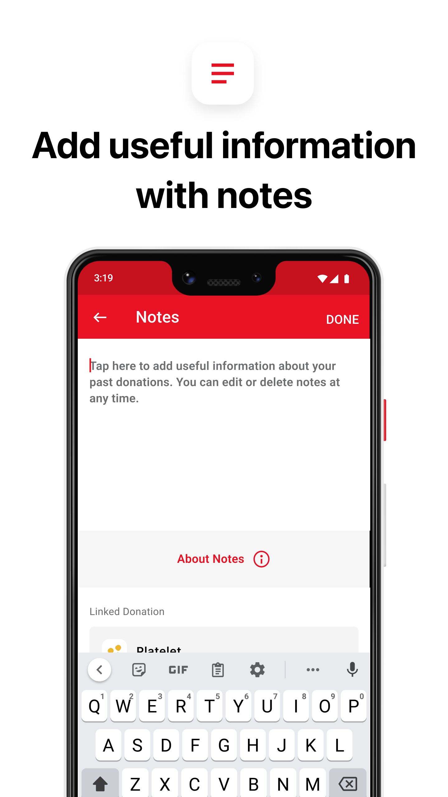 Blood Donor APK screenshot
