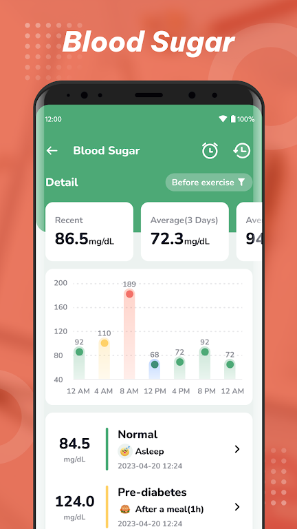 Blood Pressure App: BP Monitor APK screenshot