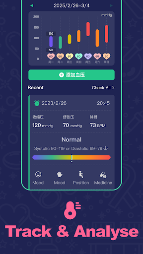Blood Pressure Care APK screenshot