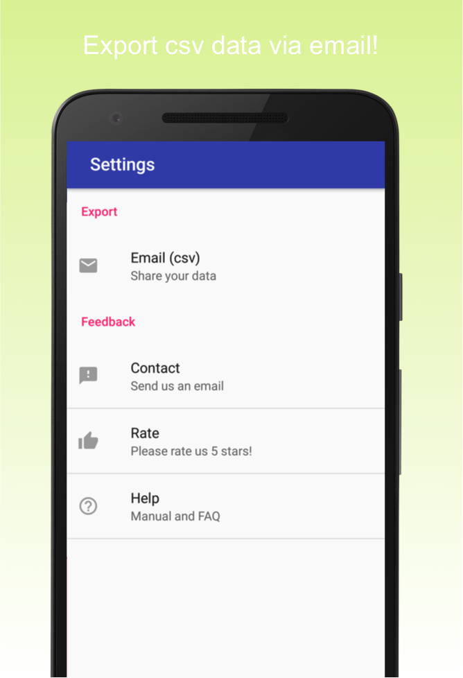 Blood Pressure Diary APK screenshot