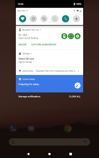 Bluelight Filter Lite APK screenshot