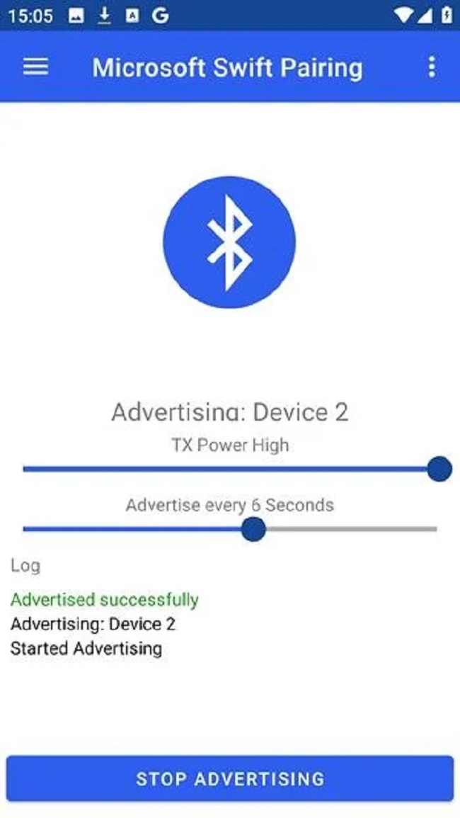 Bluetooth LE Spam screenshot