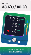 Body Temperature Fever Tracker APK screenshot