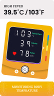 Body Temperature Fever Tracker APK screenshot