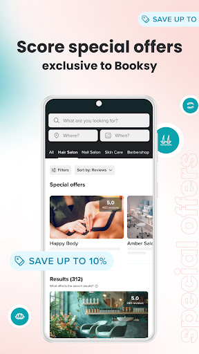 Booksy for Customers APK screenshot
