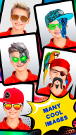 Boys Hairstyle Photo Stickers APK screenshot
