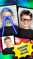Boys Hairstyle Photo Stickers APK screenshot