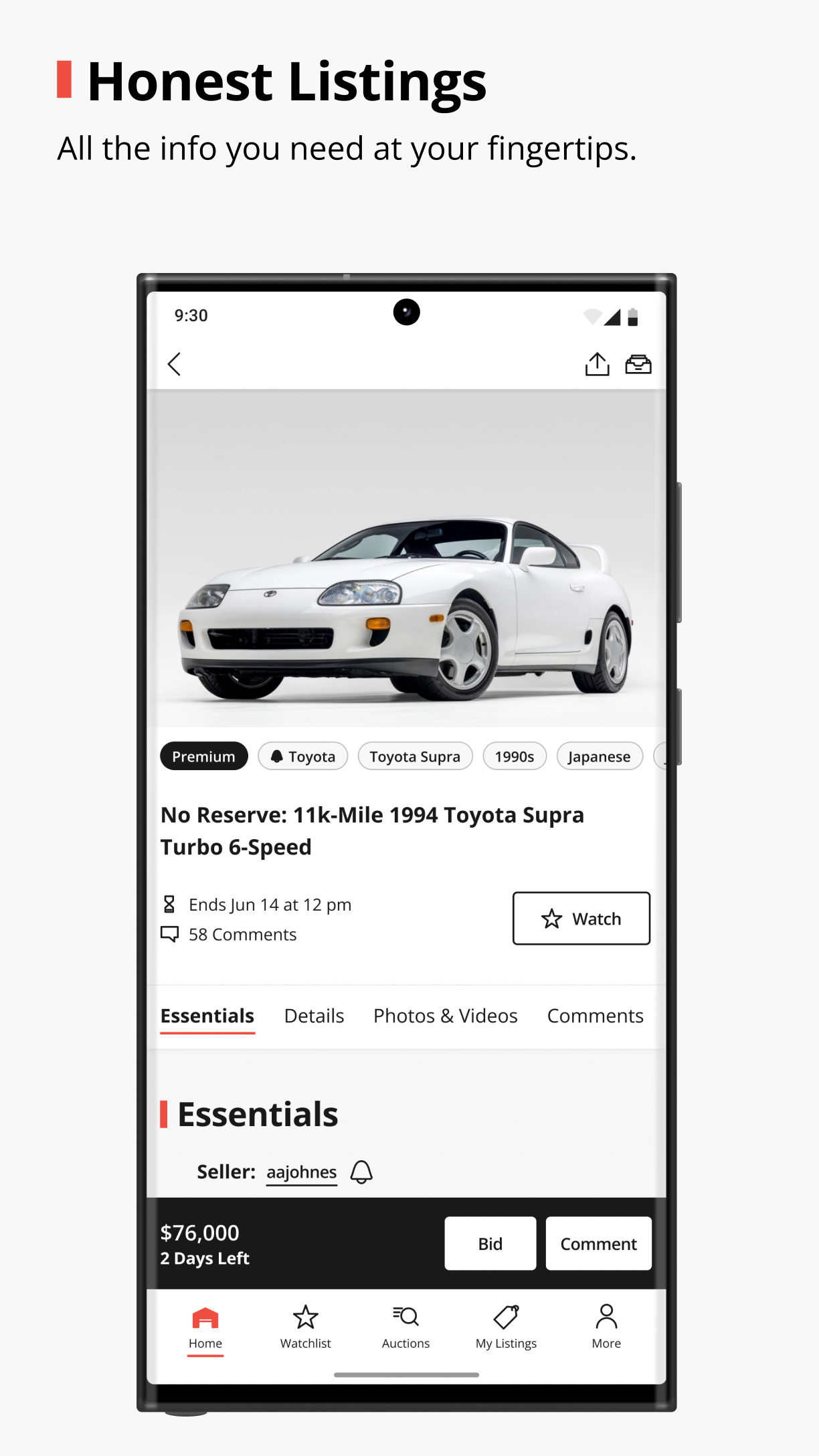 Bring a Trailer Auctions APK screenshot
