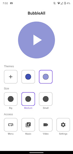 BubbleAll - Floating browser APK screenshot