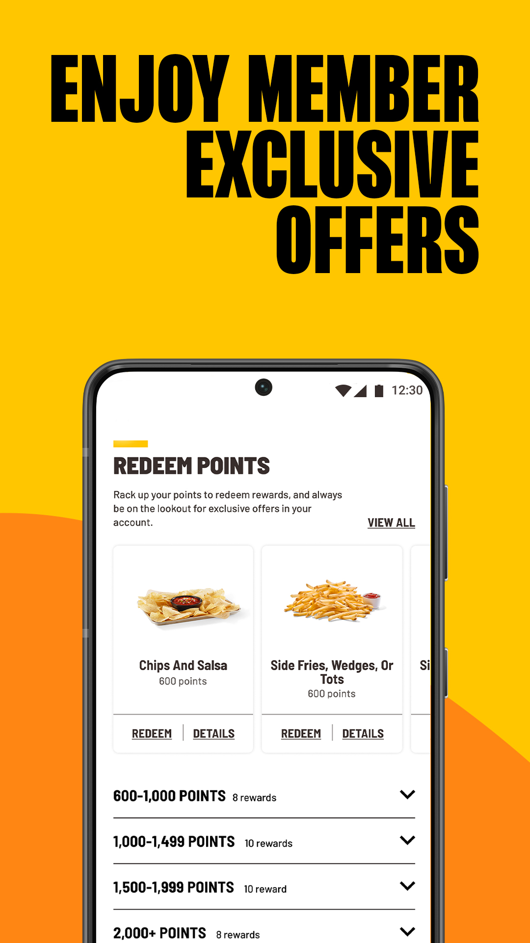 Buffalo Wild Wings Ordering APK screenshot