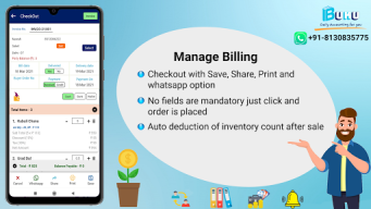 Buku: Invoice maker, bill book APK screenshot