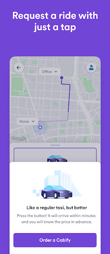 Cabify APK screenshot