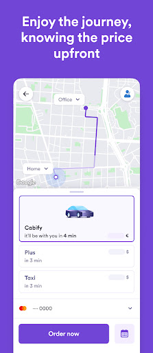 Cabify APK screenshot