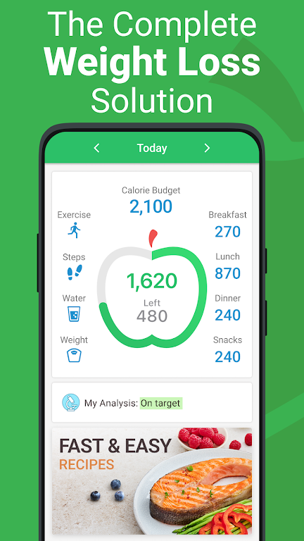 Calorie Counter - MyNetDiary APK screenshot