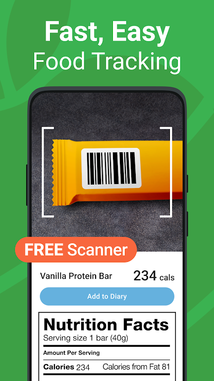 Calorie Counter - MyNetDiary APK screenshot