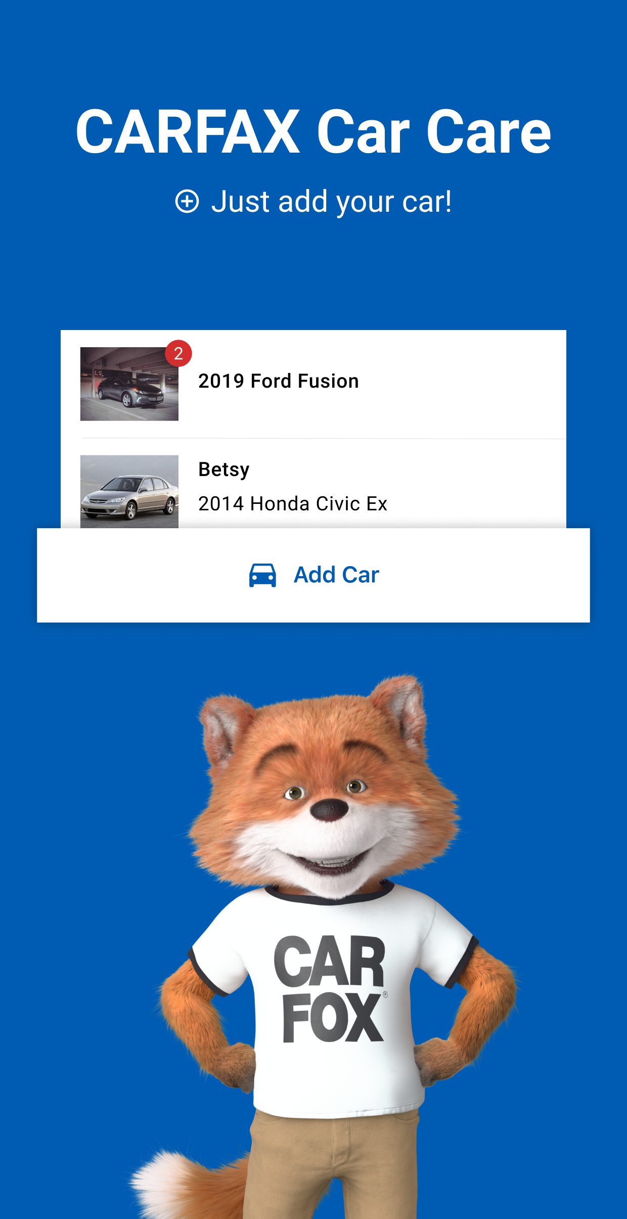 CARFAX Car Care App APK screenshot