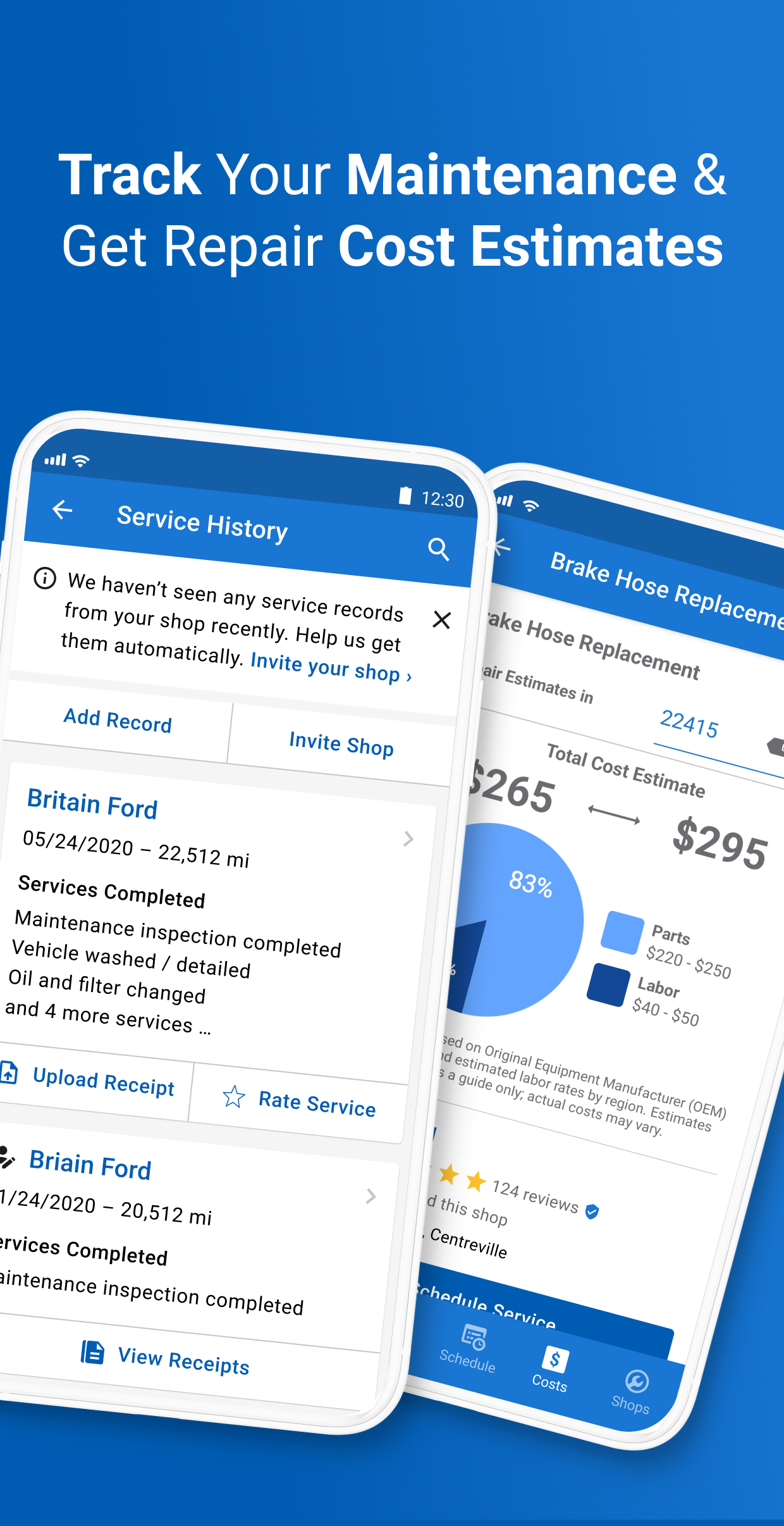 CARFAX Car Care App APK screenshot