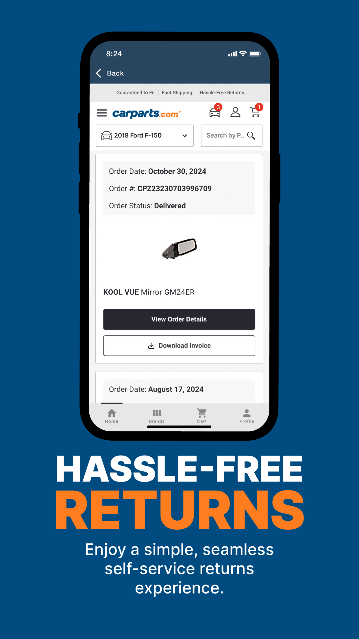 CarParts.com APK screenshot