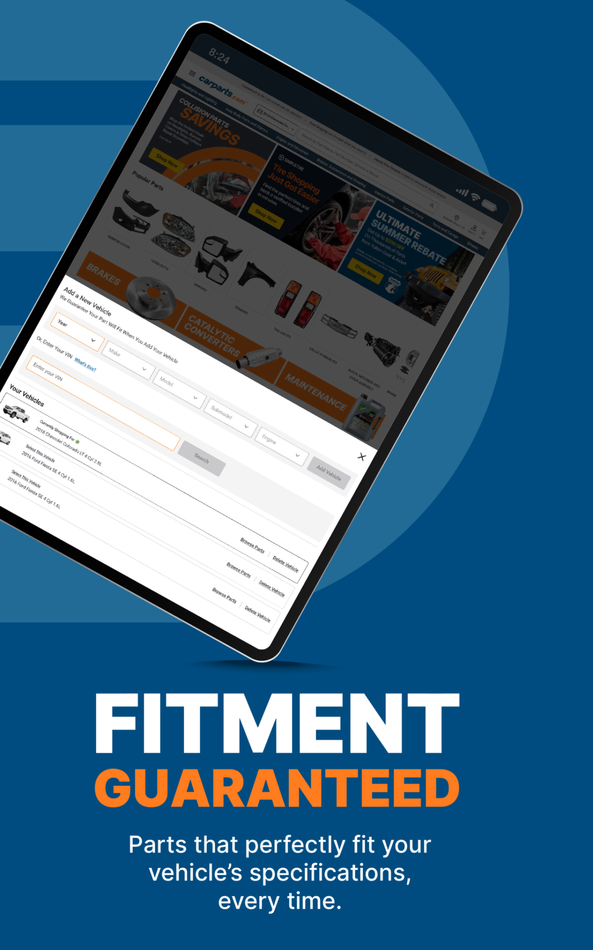 CarParts.com APK screenshot