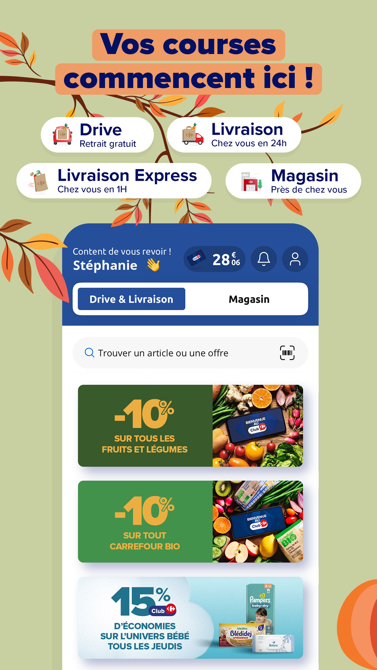 Carrefour screenshot