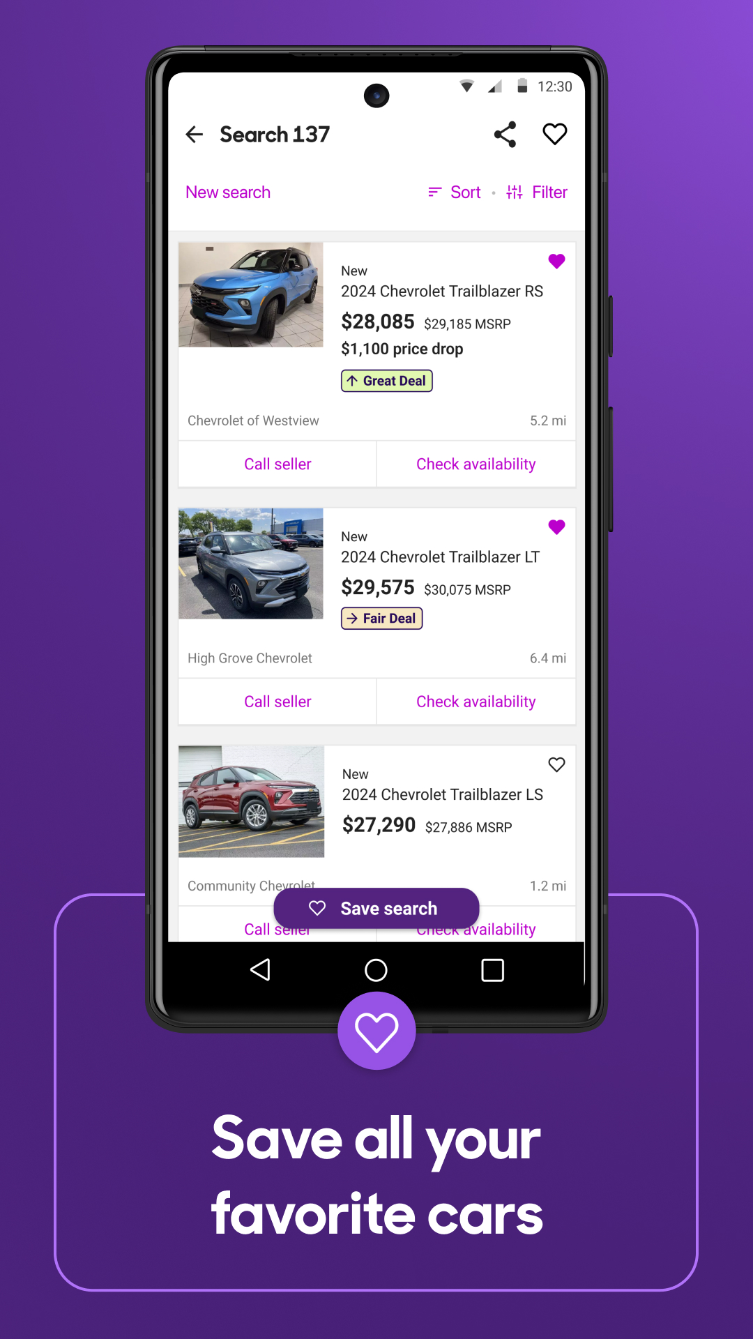 Cars.com: Buy and sell cars APK screenshot