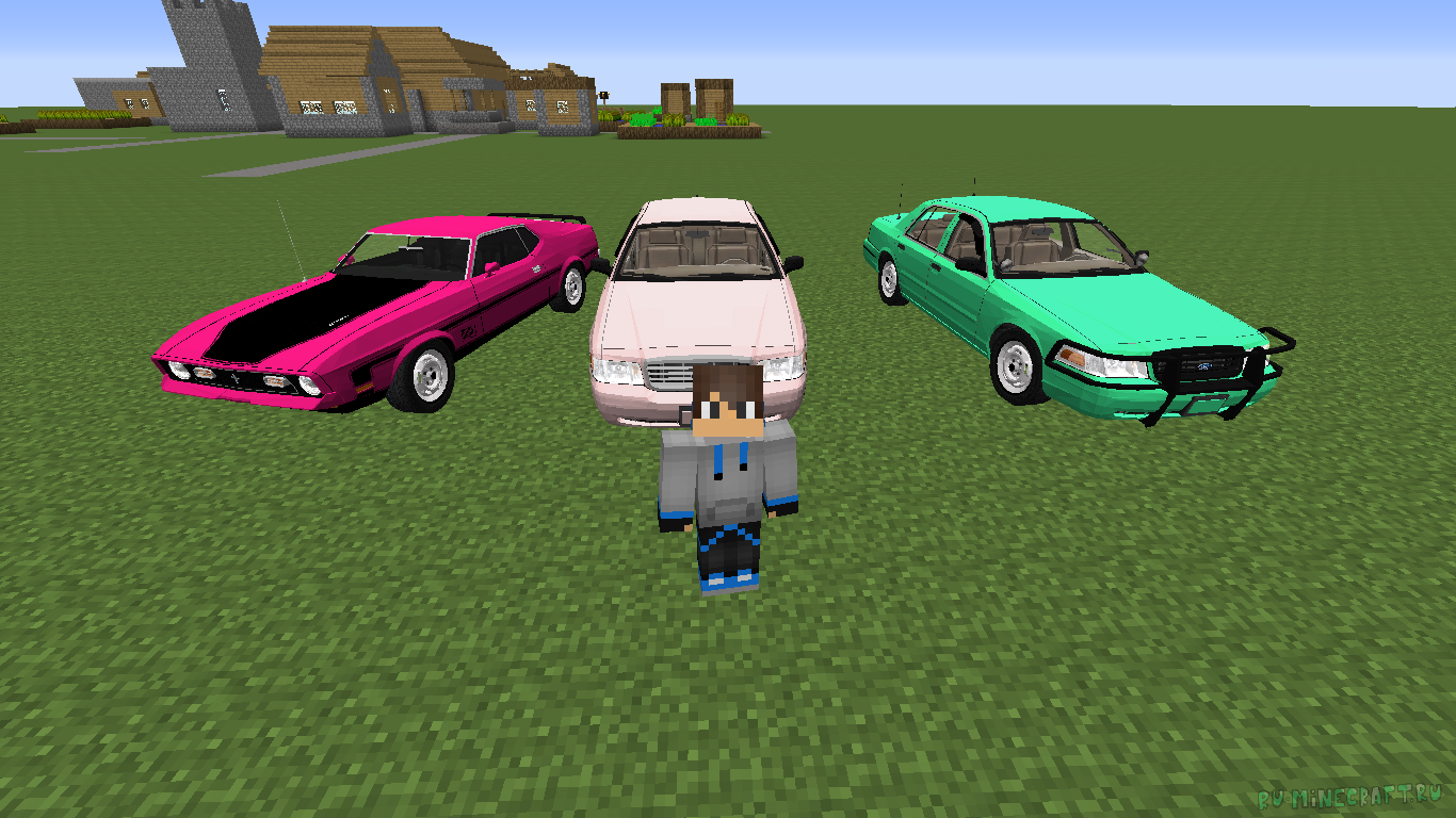 Cars Mod for Minecraft PE 2025 APK screenshot