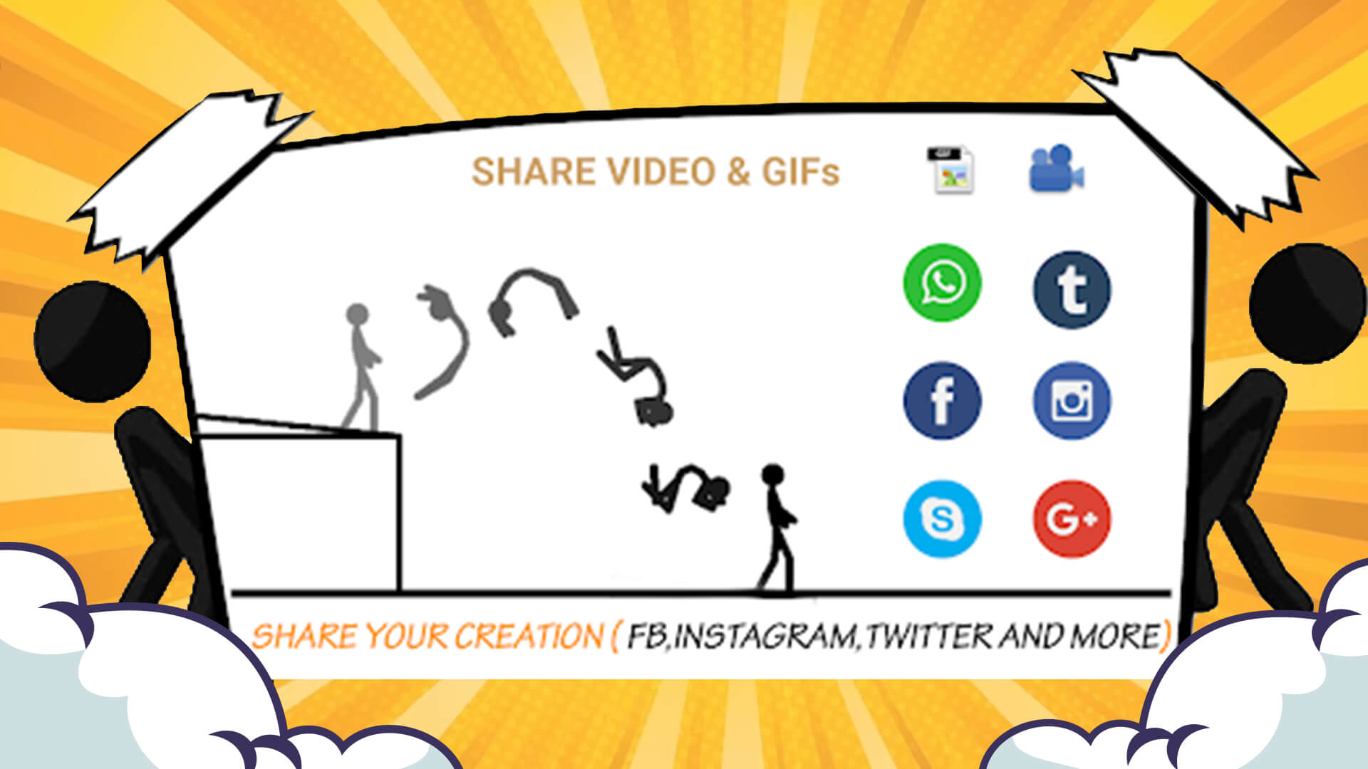 Cartoon Video & Gif Maker APK screenshot