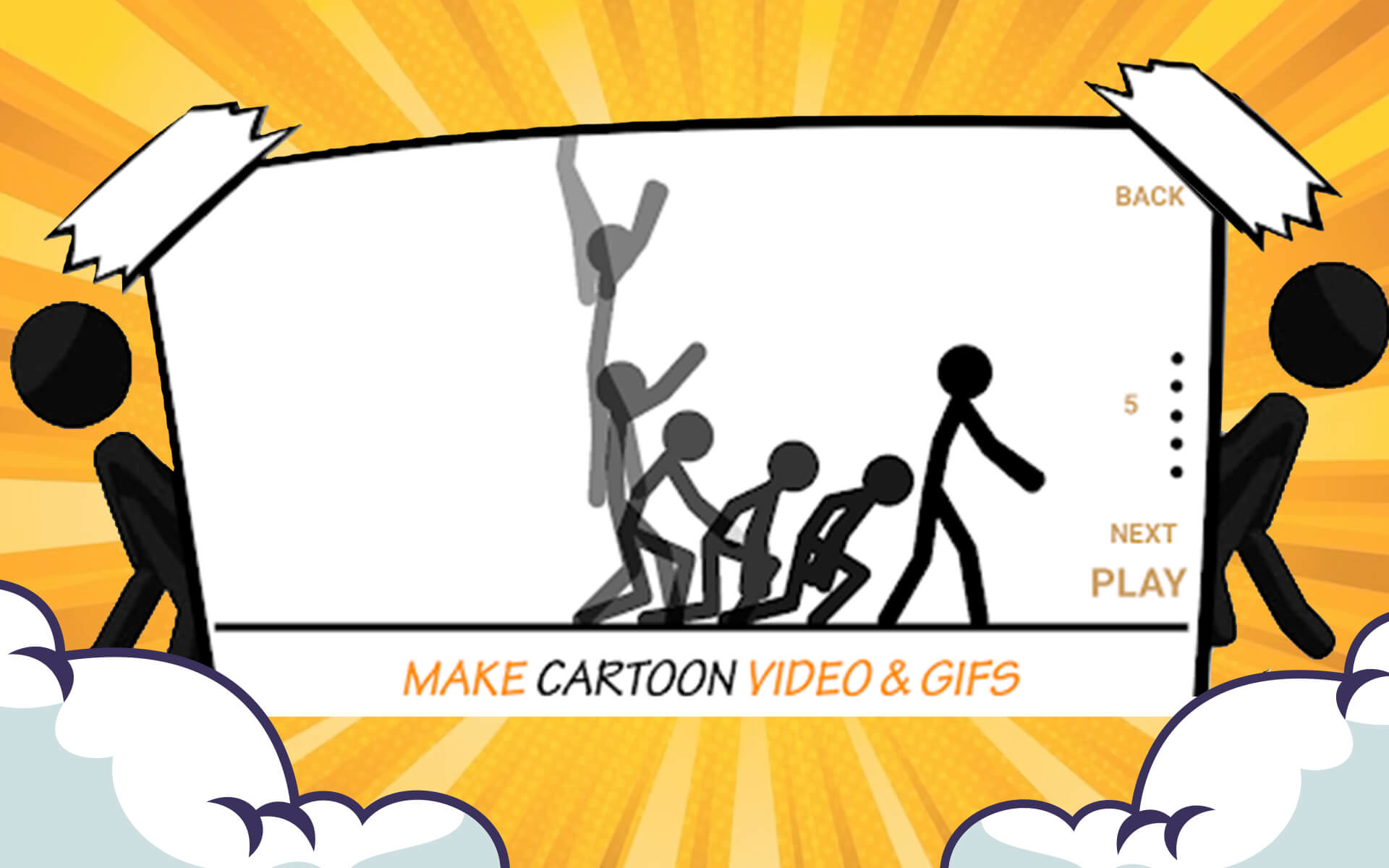 Cartoon Video & Gif Maker APK screenshot