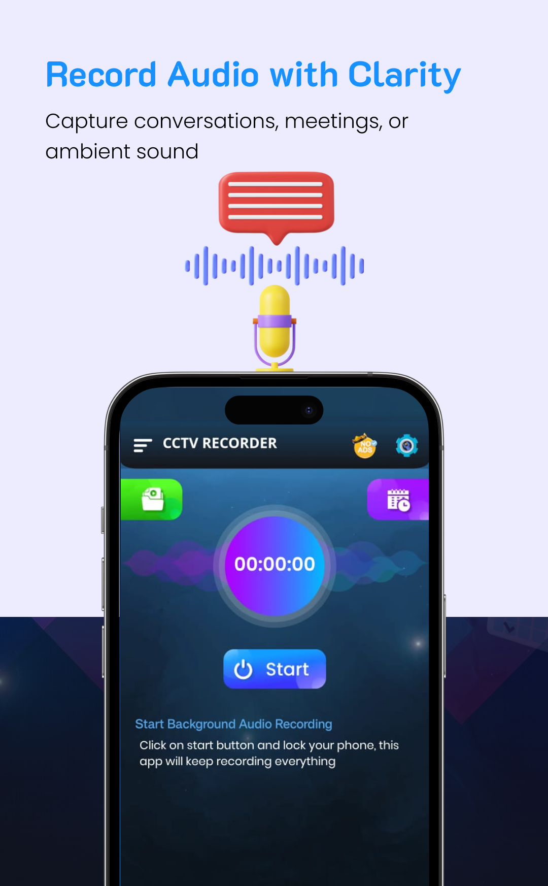 CCTV Camera Video Recorder App APK screenshot