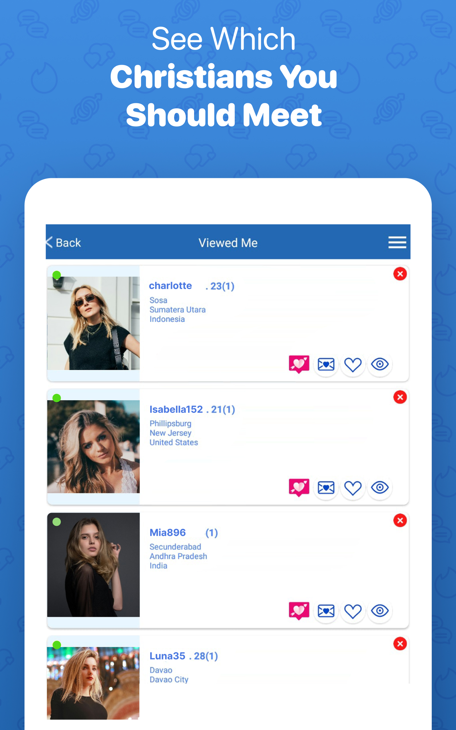 CDFF:  Christian Dating App APK screenshot
