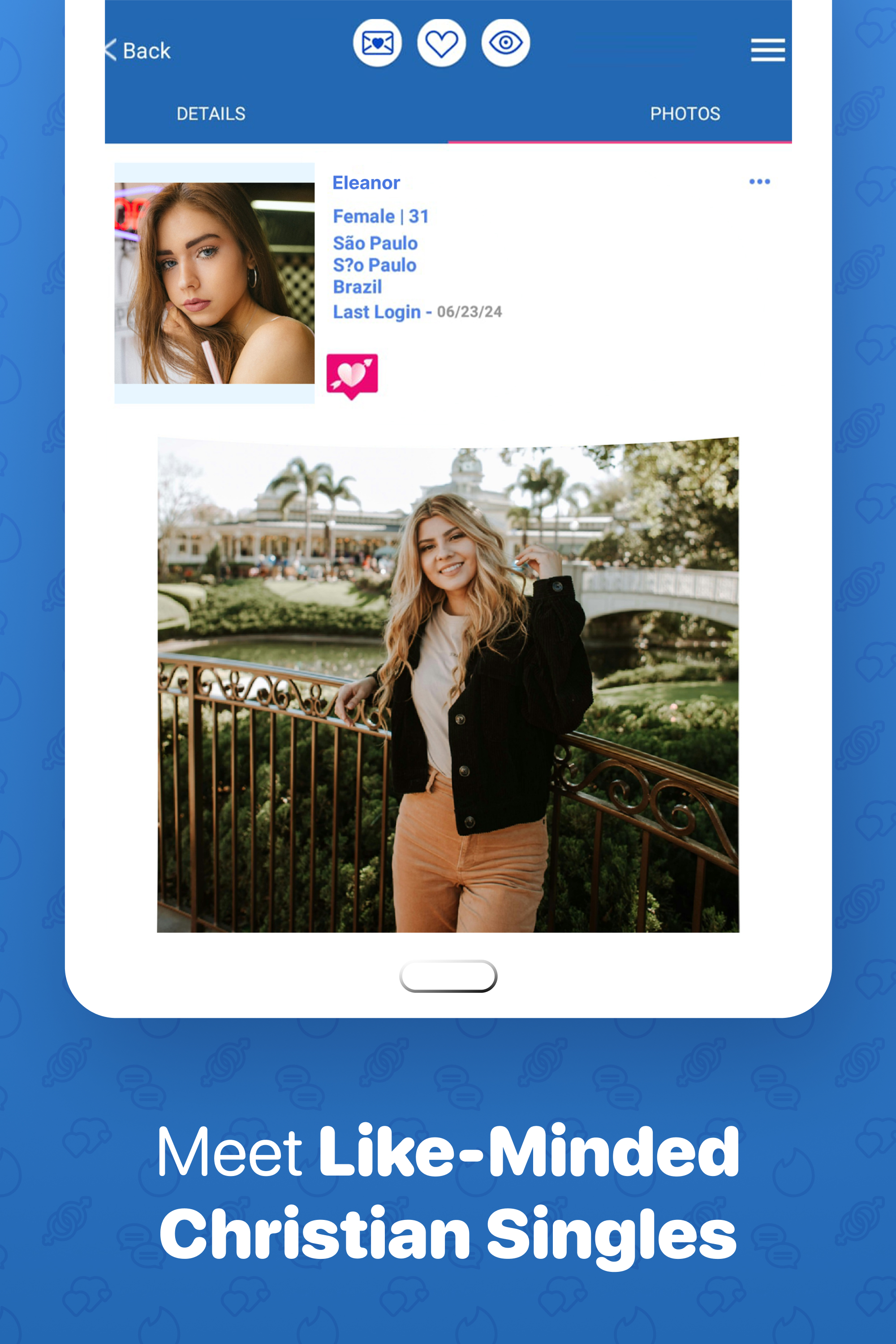 CDFF:  Christian Dating App APK screenshot