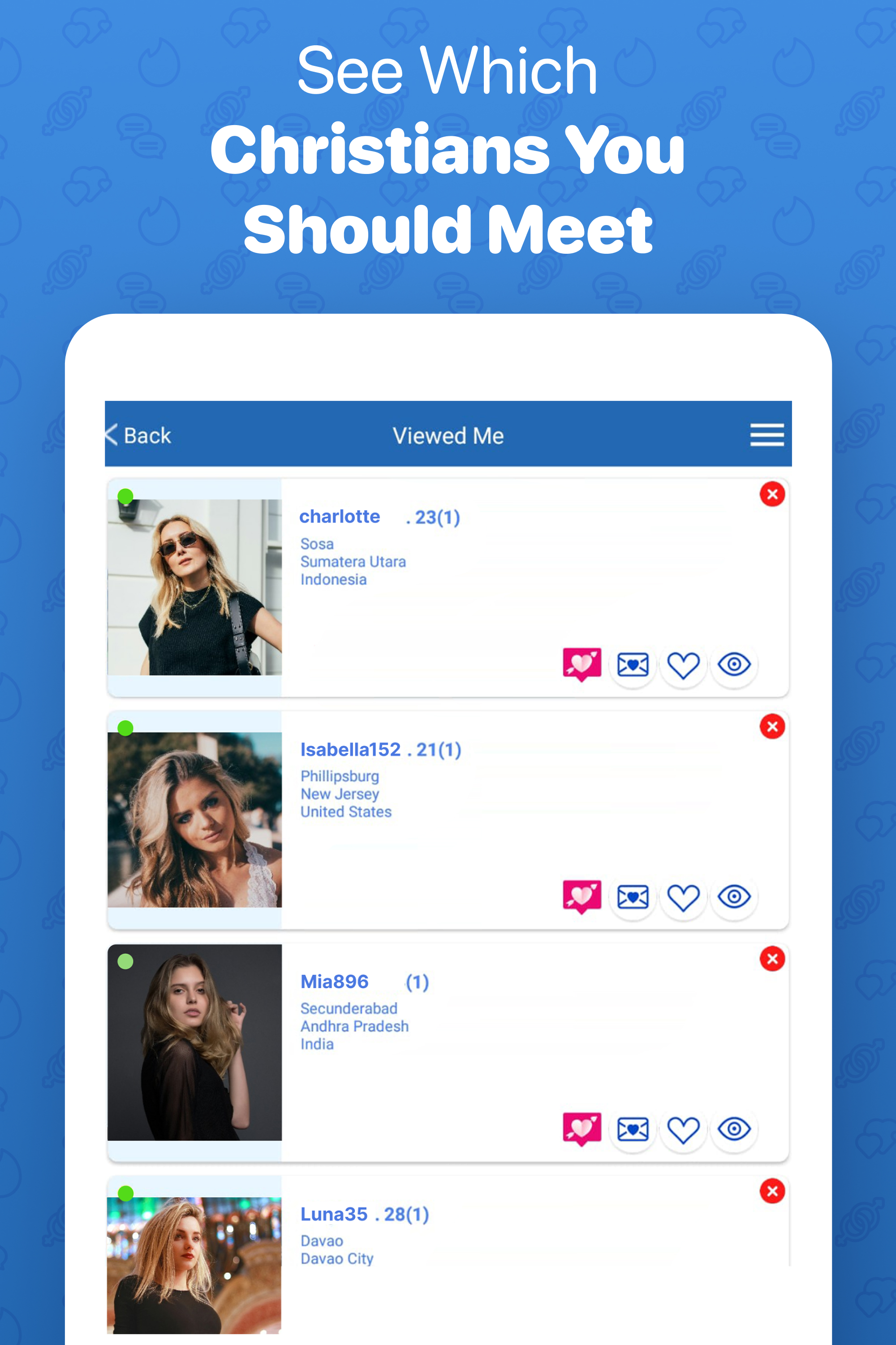 CDFF:  Christian Dating App APK screenshot
