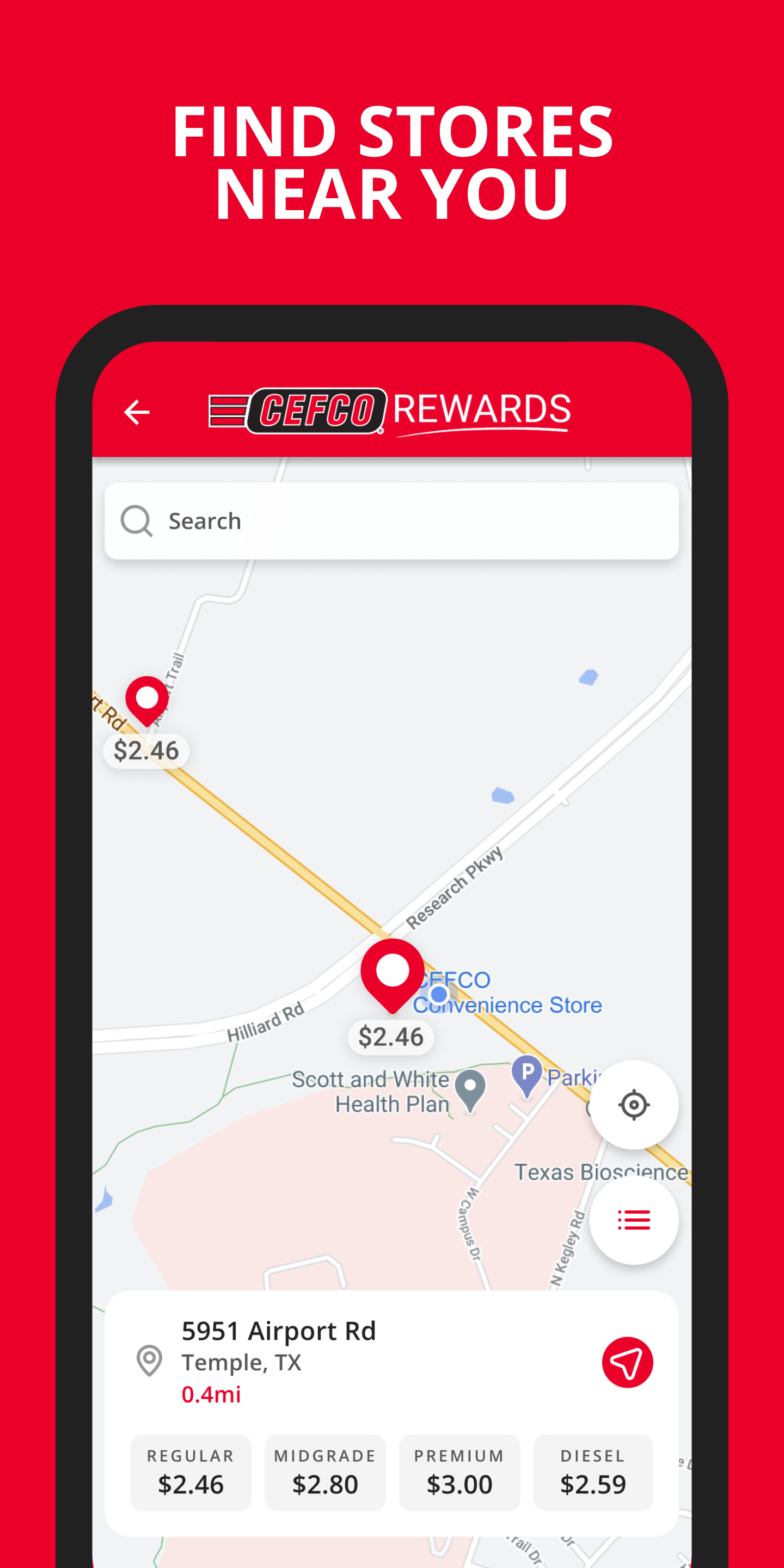 CEFCO Rewards APK screenshot